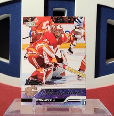 Dustin Wolf 2023-24 - Young Guns Rookie #210 Upper Deck Serie 1